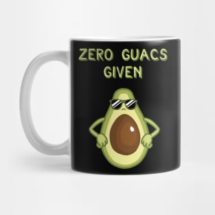 Avocado (Zero Guacs Given) Mug